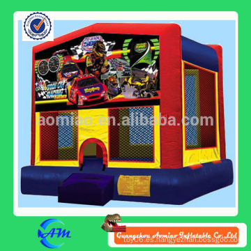 Coche de competición inflable castillo hinchable